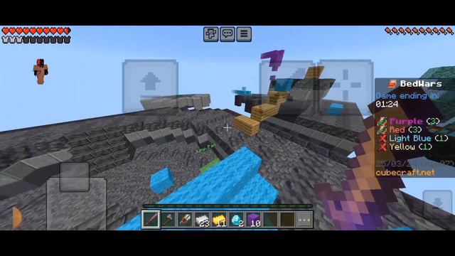 Asi es el Nuevo Modo De Juego de Cubecraft Bedwars BetaGames Minecraft bedrock смотреть онлайн