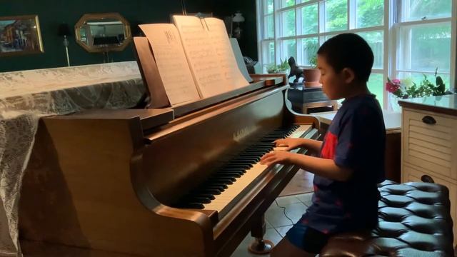 Barcarolle from "Tales of Hoffmann" /Offenbach / John Thompson's Modern Course for the Piano / 2nd смотреть онлайн