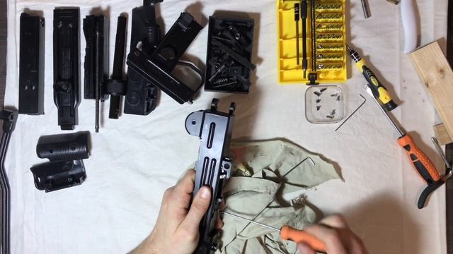 Полная разборка Gletcher UZM. Съемник для втулки. смотреть онлайн