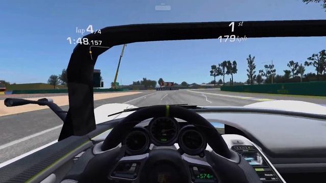 Real Racing Spider Showdown Full Cockpit Porsche 918 Spyder Concept Cup | #016