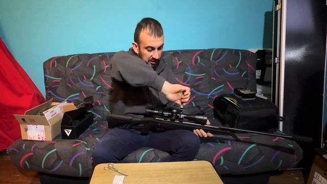 Lunette de tir Valiant 3-9X40 LX Test sur ma swiss arm Tac 1 смотреть онлайн