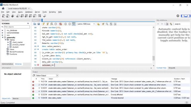 check constraint in sql смотреть онлайн