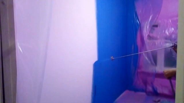 Механизированная покраска стен, г. Колпино смотреть онлайн