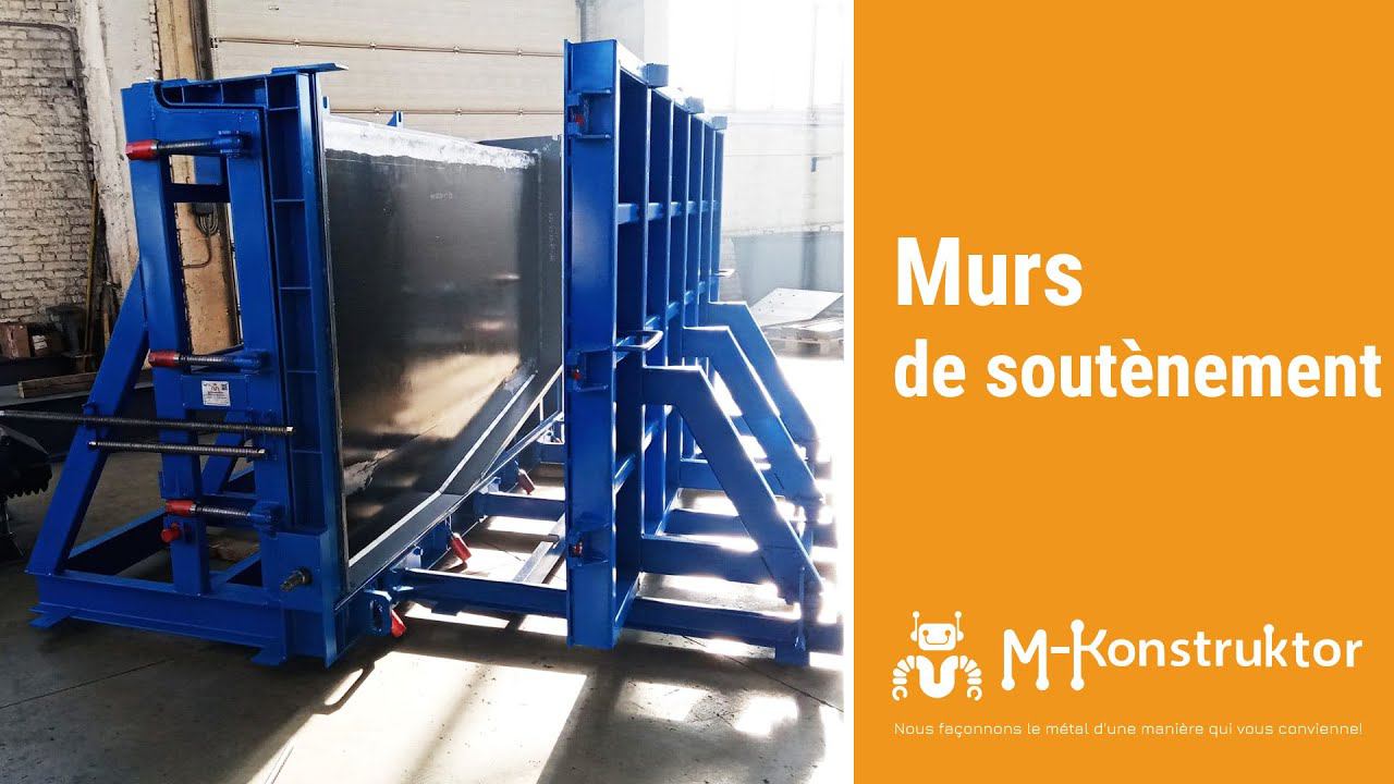Murs de soutènement : onze tailles en une seule forme смотреть онлайн