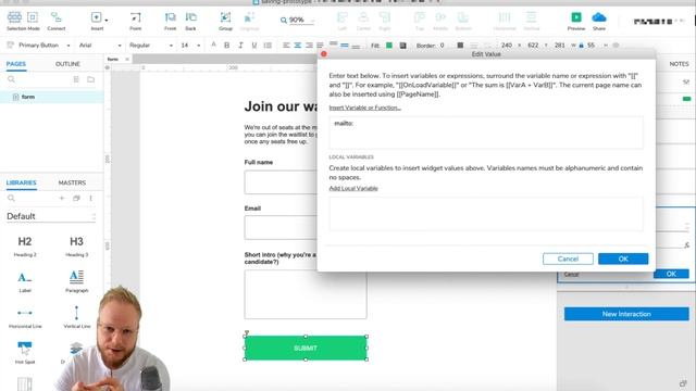 How to Export and Save User Input Data | Axure RP: Noob to Master, Ep45 смотреть онлайн