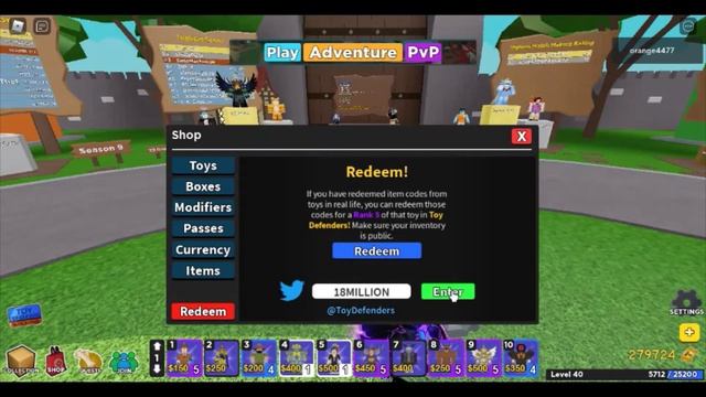 All Codes For Roblox Toy Defenders September 2021 смотреть онлайн