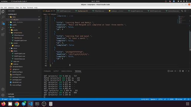 Vue.js Task Manager Project bilan tanishish смотреть онлайн