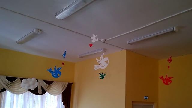 8 марта. Оформление. Потолок. смотреть онлайн