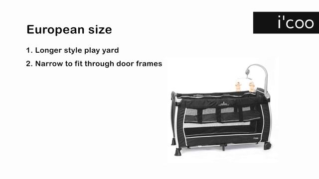 i'coo Starlight Play Yard смотреть онлайн