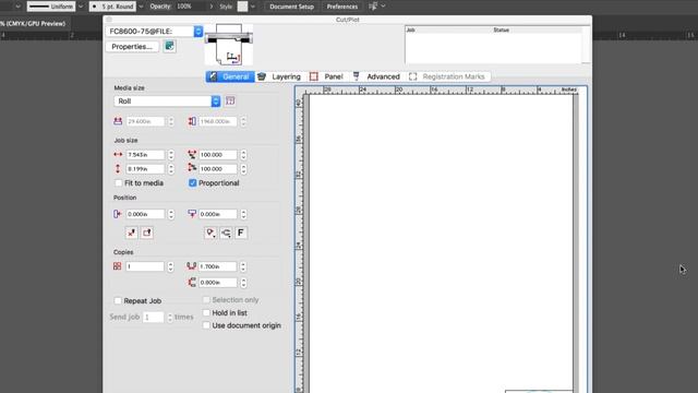 Graphtec CE6000 Tutorial - Cutting Master 4 смотреть онлайн