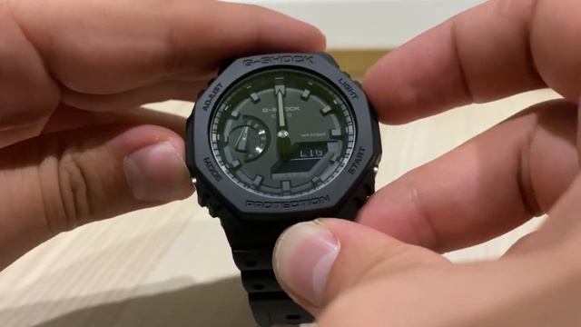 Настройка G-shock GA-2100 смотреть онлайн