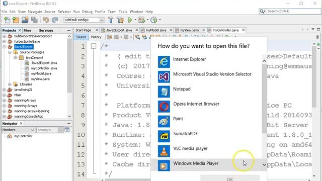Exporting a project to ZIP from Netbeans смотреть онлайн