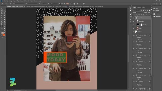 Froyonion Millenial With Folding Paper Effect - Tutorial Photoshop 2020 смотреть онлайн