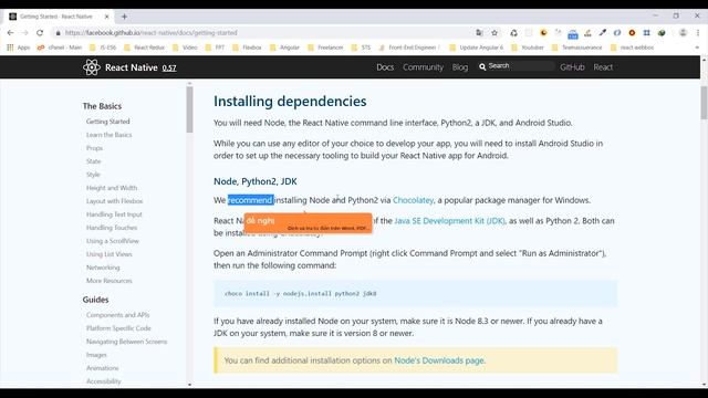 2. Lập Trình React Native 2019 : Kiến Thức Yêu Cầu Để Học React Native & Cài Đặt Môi Trường P1 смотреть онлайн