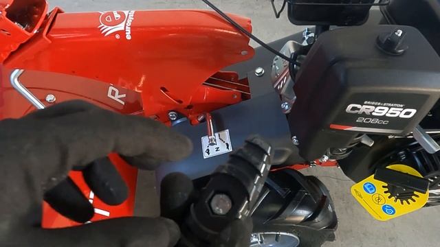 Motocoltivatore A Ruote Trazionato Eurosystems RTT 3 A Benzina: Montaggio