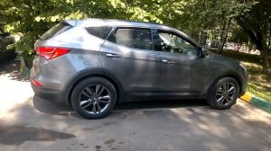 Hyundai SantaFe DM. Window Closer. Открытие окон с брелка тройным щелчком.