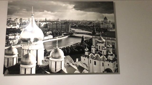 Фотокартина "Вид с колокольни Ивана Великого" в черно-белом цвете от Алексея Сулоева SULOEV смотреть онлайн