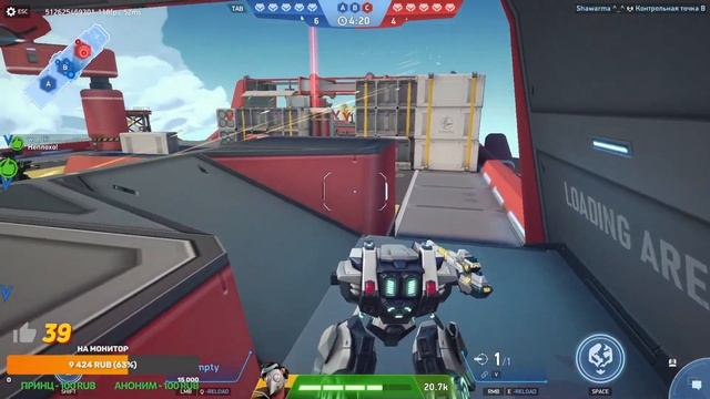 Mech Arena / Весенняя суета )) / Новый робот Sentinel и новая оружка Helix rack / mobile games смотреть онлайн