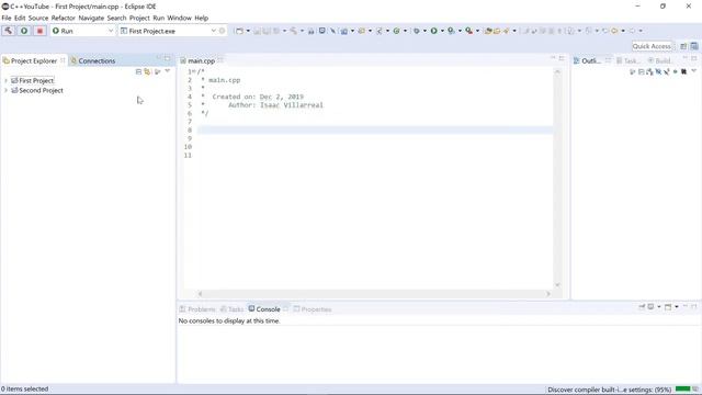 How to Create a C++ Program in Eclipse смотреть онлайн