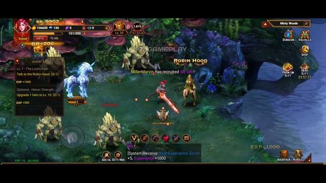 Eternal Fury 3 Gameplay - Turn Based MMORPG Android IOS смотреть онлайн