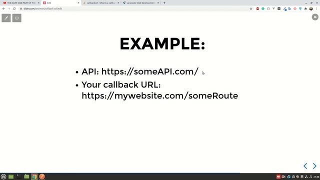 Whats is a Call back URL смотреть онлайн