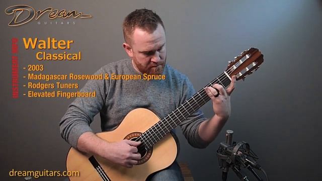 2003 Walter Classical, Madagascar Rosewood & European Spruce смотреть онлайн