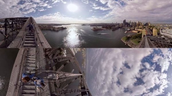 Sydney Harbour Bridge Climb - 360° Video