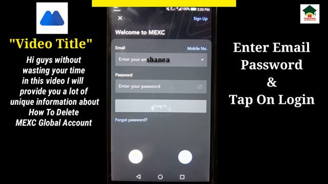 How To Delete MEXC Global Account||MEXC Global Account Delete||Delete MEXC Global Account||UT 55