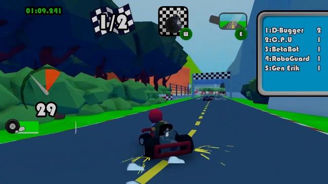 Robot Racers - Mini Turbo test смотреть онлайн