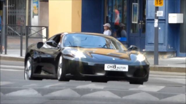 Porsche 911 GT3 and Ferrari F430 - Festival Automobile смотреть онлайн