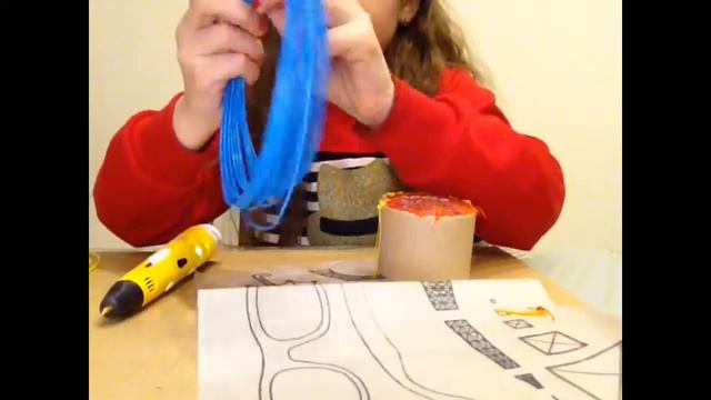 3D Ручка делаем мини шляпу смотреть онлайн