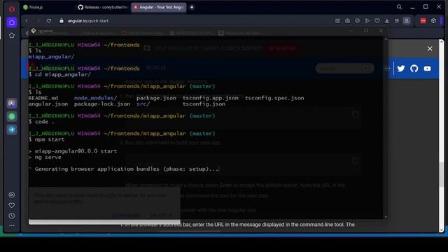 Instalación NodeJs, NVM, Angular, React y Vue смотреть онлайн