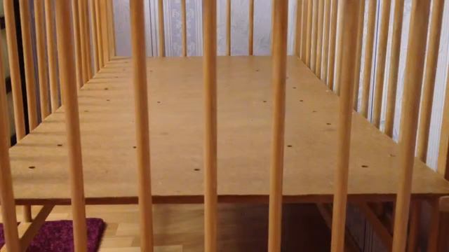 Деревянная детская кроватка смотреть онлайн