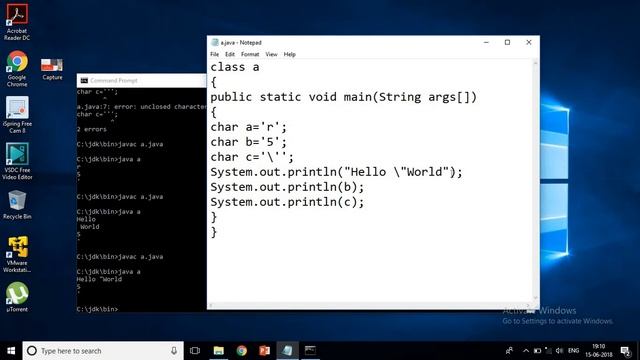 Literals , Type conversion and casting - JAVA (PART 4 HINDI) смотреть онлайн