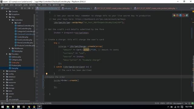 Creating Orders: E-commerce website in Laravel #11 смотреть онлайн