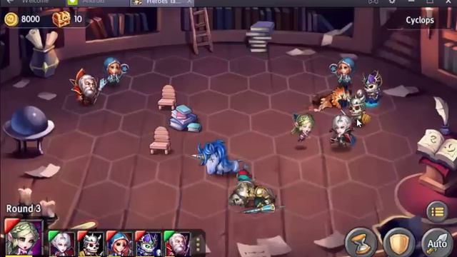 Heroes Tactics: Magic Library lvl 3 смотреть онлайн