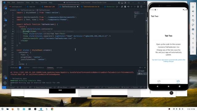 React Native App | Live Coding Style Video | Med Tracker | Part 6 | List Component смотреть онлайн