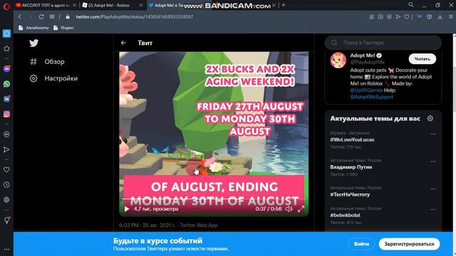 СРОЧНЫЕ НОВОСТИ!В АДОП МИ ВЫЙДЕТ ОБНОВЛЕНИЕ!ВСЕ ПОДРОБНОСТИ В ЭТОМ ВИДЕО!НОВЫЙ ПЕТ! смотреть онлайн