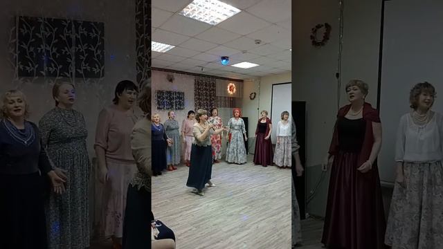 Народный ансамбль русской песни-*Берегиня*-художественный руководитель -Бакурей Мария Владимировна. смотреть онлайн