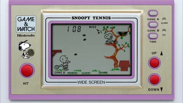 Game & Watch: Snoopy Tennis [Handheld Longplay] (1982) Nintendo смотреть онлайн
