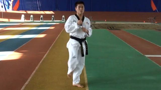 Taekwondo WTF.Удары ногами. смотреть онлайн