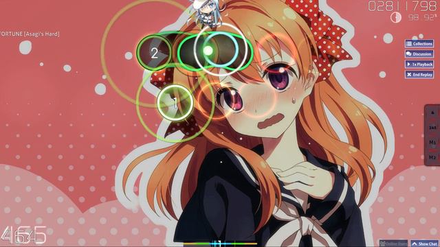 | Lunar Sucks At Osu! #6 | Sakura Chiyo- URAOMOTE FORTUNE | Hard | смотреть онлайн
