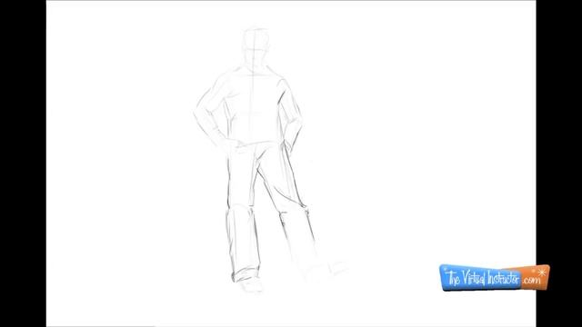 How to Draw a Person Standing смотреть онлайн