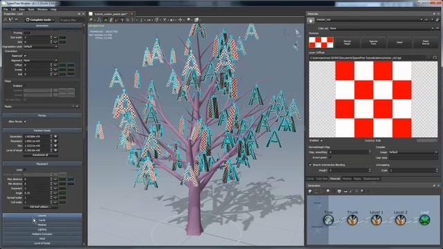 SpeedTree Tutorial: Using Custom Images and Meshes in the Modeler смотреть онлайн