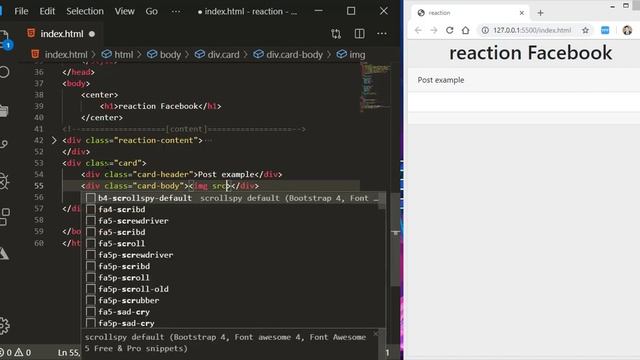 Make Reaction like Facebook Jquery-html-css смотреть онлайн