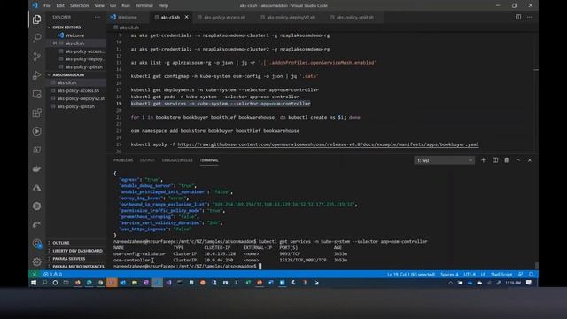 Azure Kubernetes Service (AKS) Open Service Mesh смотреть онлайн