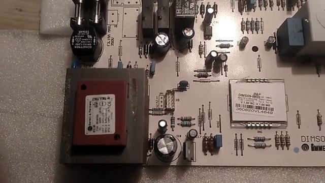 Ремонт платы управления Immergas EOLO Star DIMS09-IM03