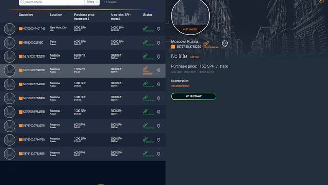 Как получить монеты в SPHEROID UNIVERSE на 150$ что дали в 2018 году