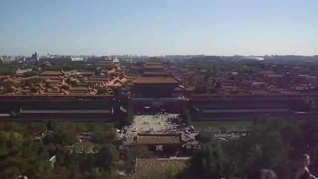 The Forbidden City from the top/Beijing/China смотреть онлайн