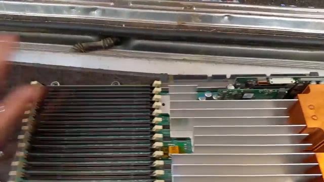 V490V890 CPU Memory board tear down смотреть онлайн